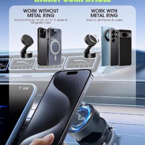 Vacuum Magnetic Suction Phone Holder