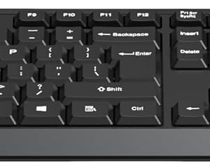 HP KM120 Wired Keyboard & Mouse Combo
