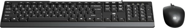 HP KM120 Wired Keyboard & Mouse Combo