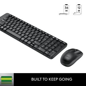 Logitech MK215 Wireless Keyboard & Mouse Combo