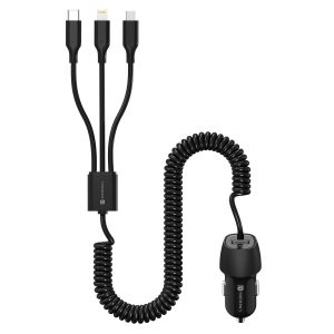 Portronics Car Power 3X 17W Car Charger
