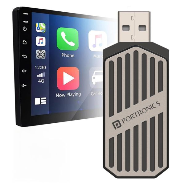 Portronics Tune 2-in-1 Wireless Car Receiver