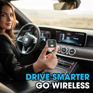 VANTRO Wireless CarPlay & Android Auto Adapter