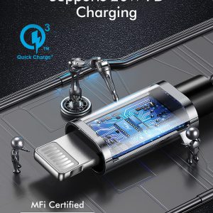 Wayona MFi Type-C to Lightning 20W Cable