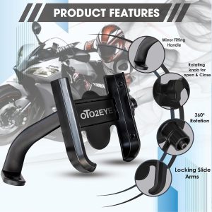 WHIPONE CNC Metal Scooter Phone Holder